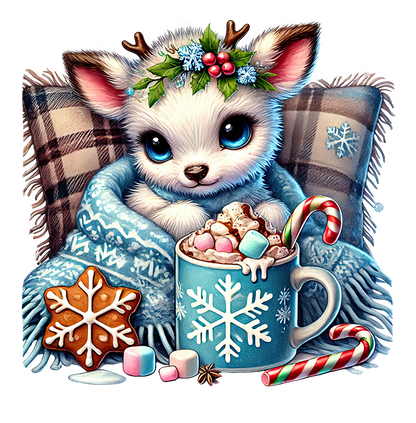 Winter Whimsy: DTF Gang Sheet Christmas 22"x60" Premade
