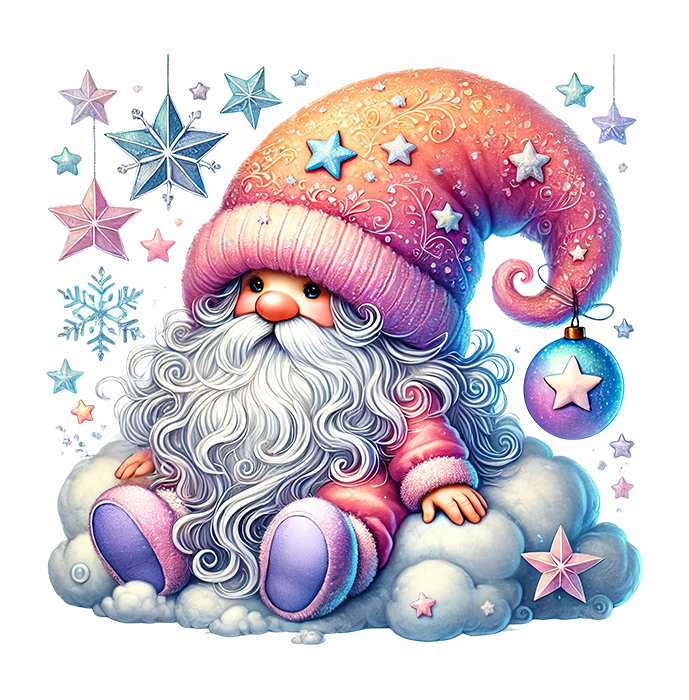 Winter Whimsy: DTF Gang Sheet Christmas 22"x60" Premade